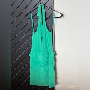 BCBGMaxAzria halter dress. Size XS. Excellent condition!